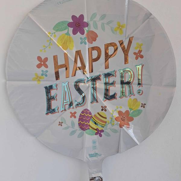 Happy Easter Mylar Balloon (A)