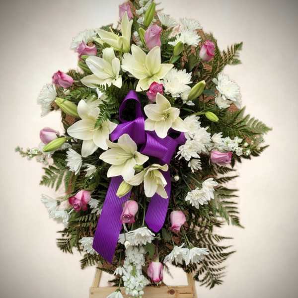 Graceful Remembrance Standing Spray