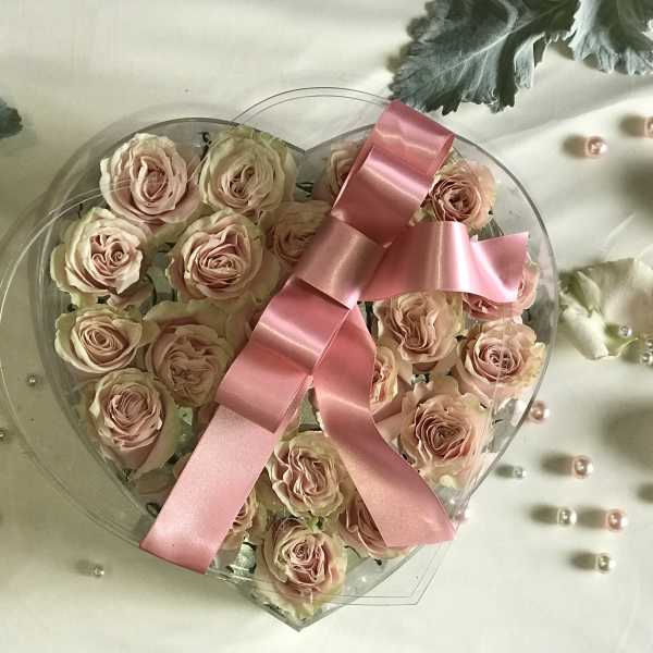 Your Heart is Mine- Acrylic Heart Shaped Box