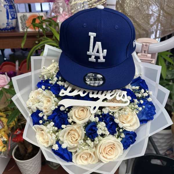 Fitted LA hat Bouquet