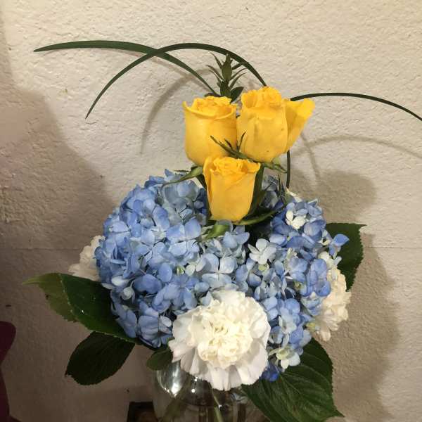 The Yellow Rose of Texas - A custom design by Wonderland Flowers