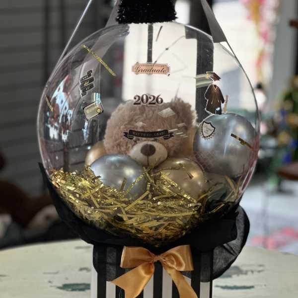 Graduation Bobo Balloon Gift Set