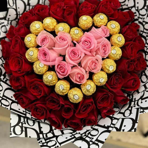 Rosas y chocolates