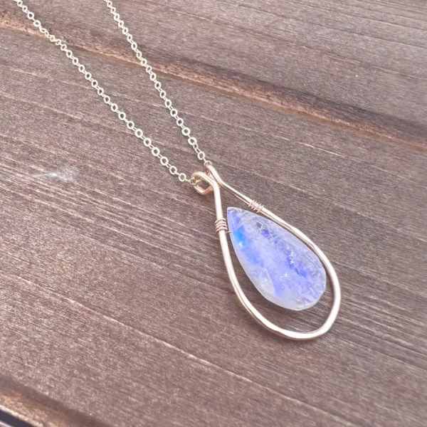 Moonstone on Sterling Silver
