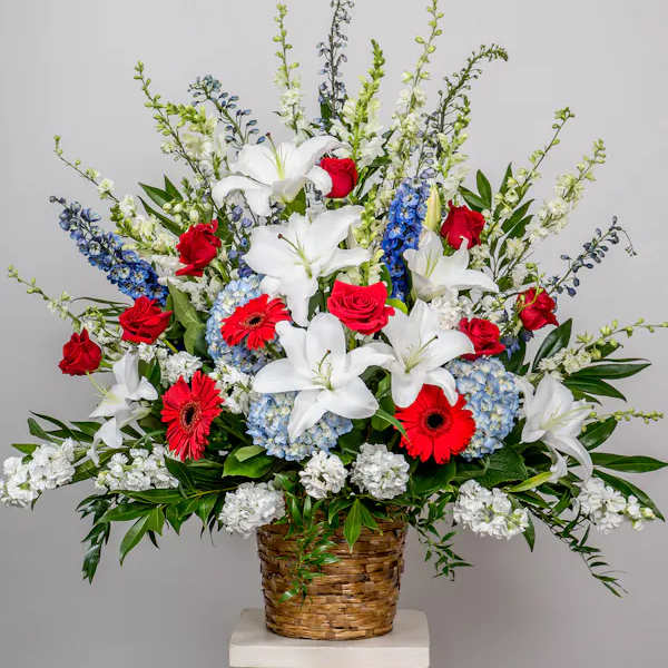 majestic standing basket