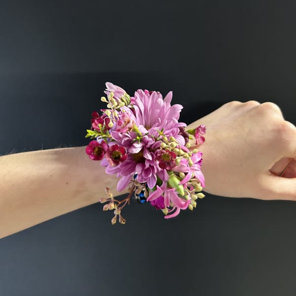 Corsage Wristlet Wild Lavender