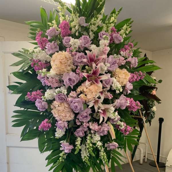 Large Spray Sympathy Arrangement