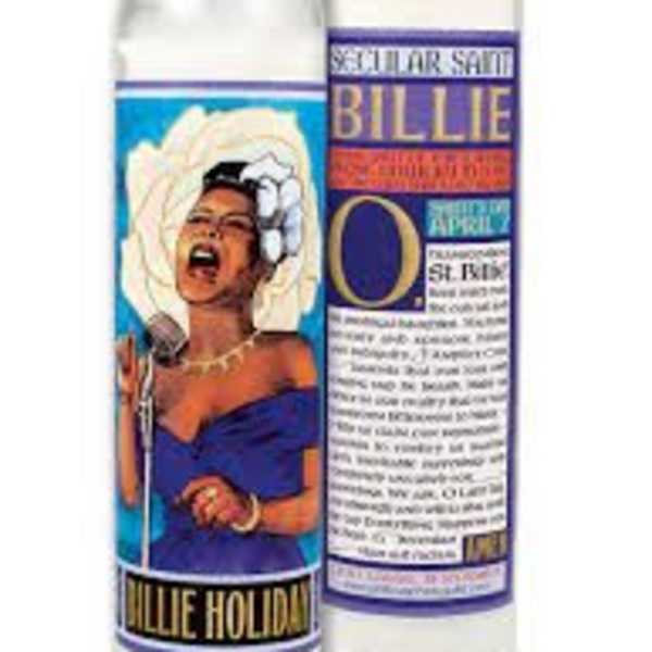 Billie Holiday Candle