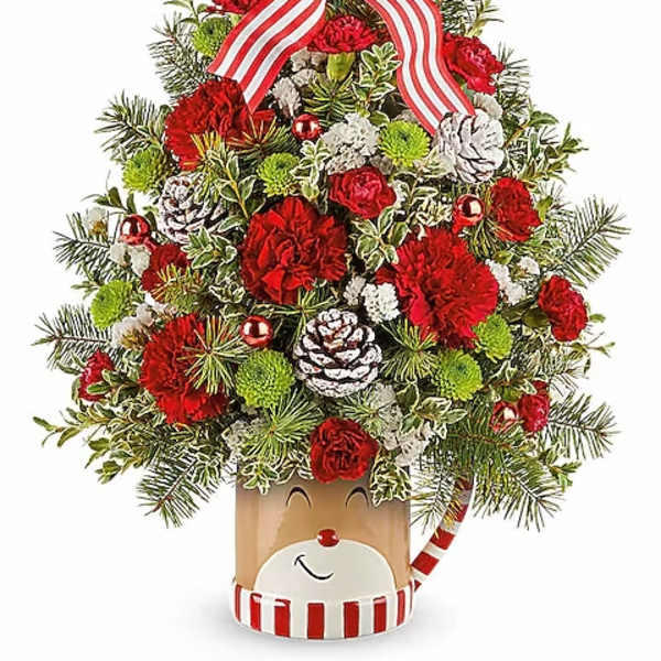 send a hug merry christmas tree