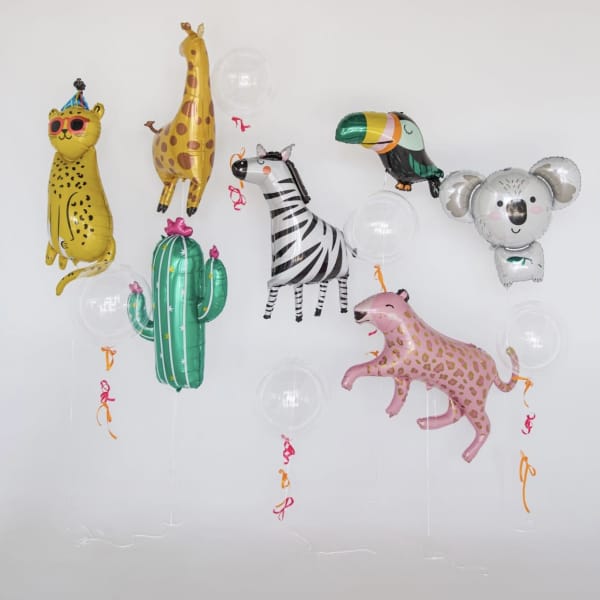 Cute animals Balloon Set