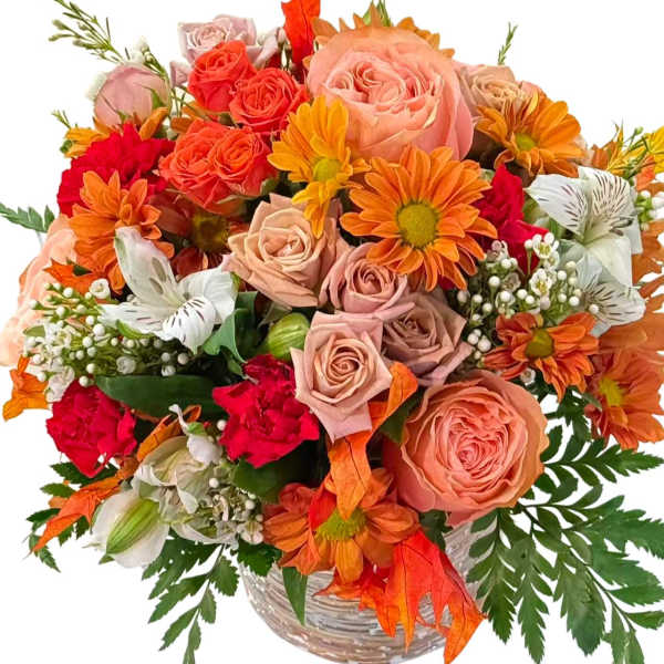 Autumn Blush by Tiffany’s Blooms