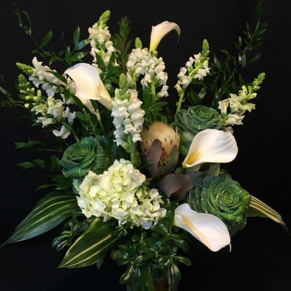 Winter Kale Arrangement