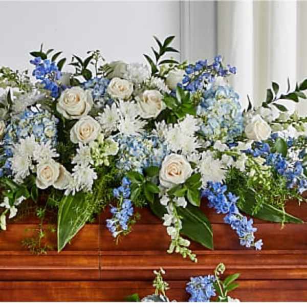 Blessings of Memory half casket cover