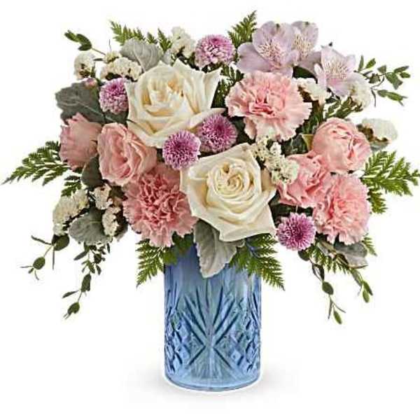 Teleflora's Blue Belle Bouquet