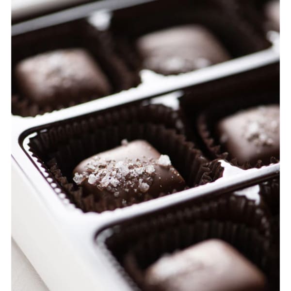 Bixby Dark Chocolate Sea Salt Caramels - Sm Box