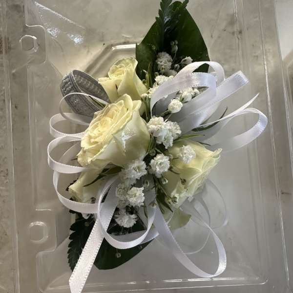 Corsage blanco