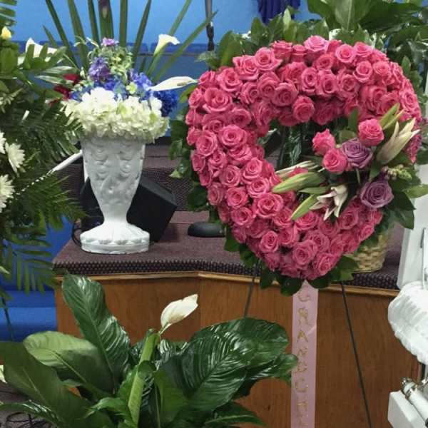 All roses open heart