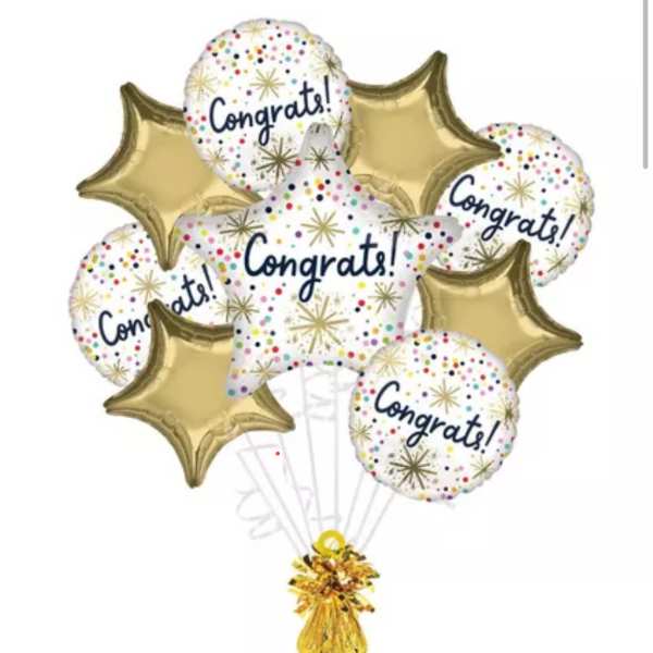 Congrats Balloon Bouquet