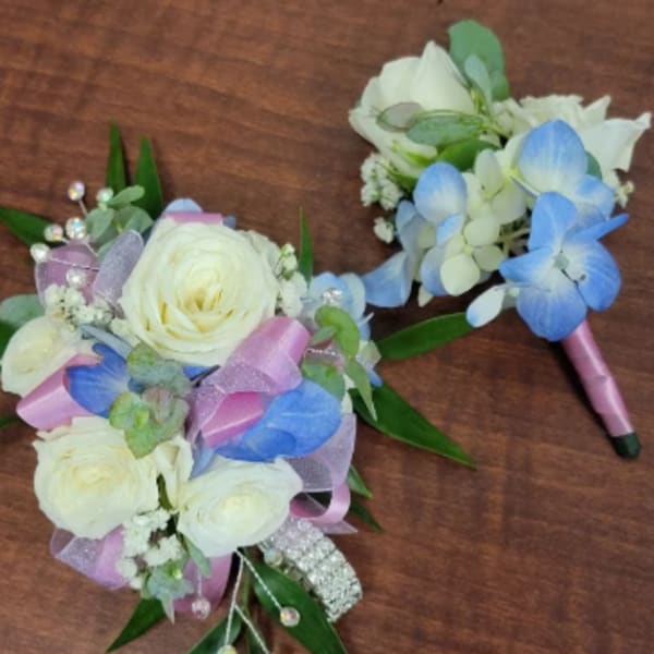 Spring Bling Corsage