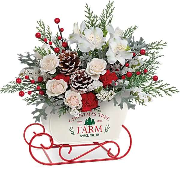 WINTER SLEIGH BOUQUET