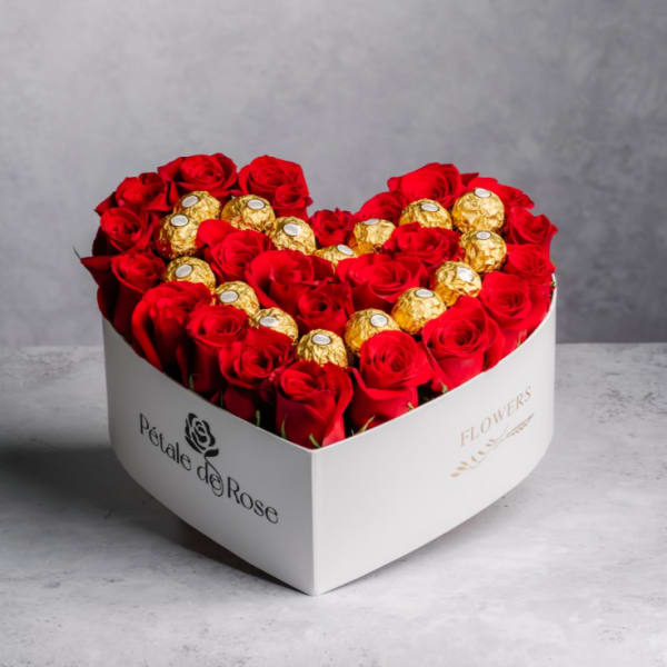 Heart Ferrero Box
