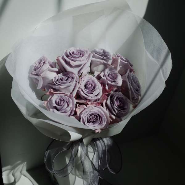 Moonlit Lavender Bouquet