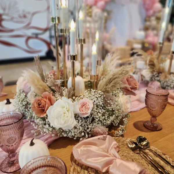 BOHO Rustic Lux Arrangement Includes rental