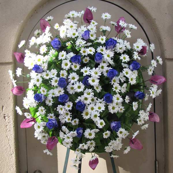 Daisy Wreath - W60020