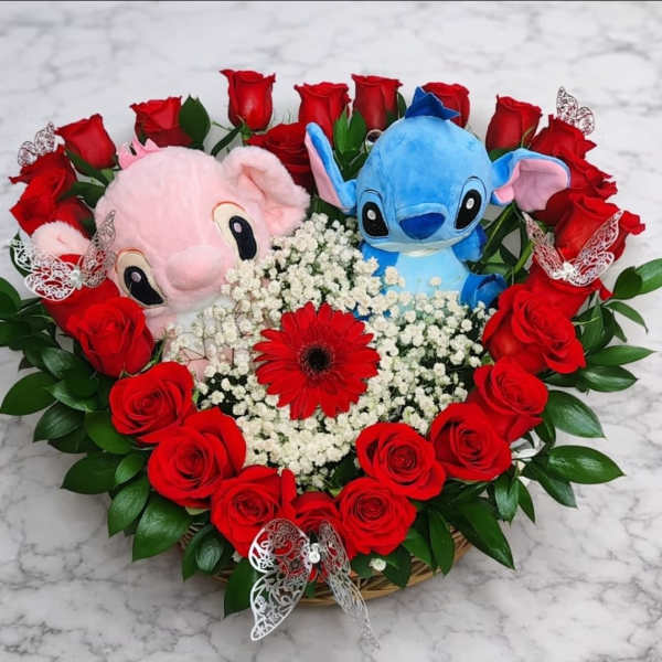 Sweet Love Heart Arrangement