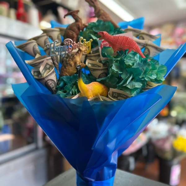 Dino Money Unique Bouquet