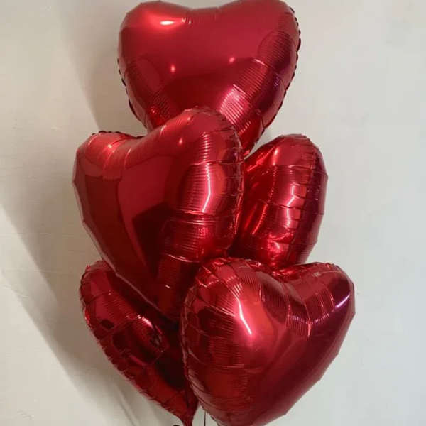 Balloon set "Red Hearts"