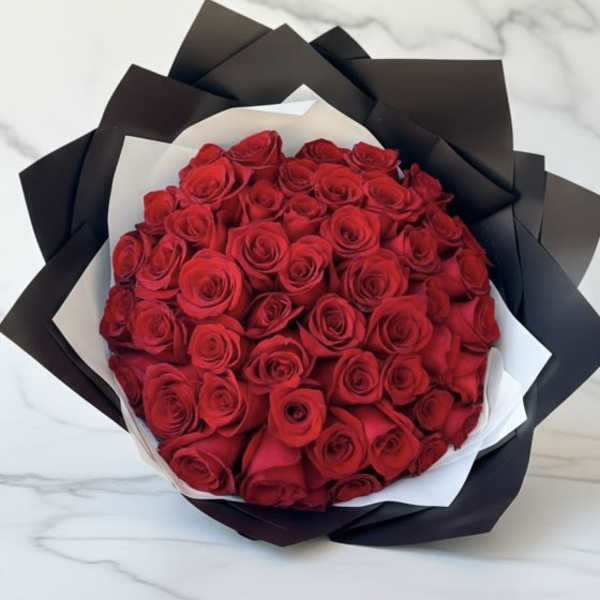 50 Rose Ramo Bouchon