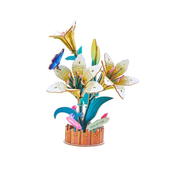 Hands Craft - Lily Wooden 3D Puzzle