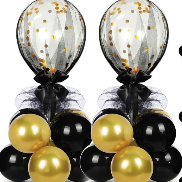 Black/Gold Tabletop Centerpieces