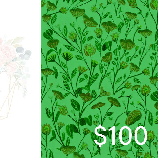 Huf Floral $100 Gift Card