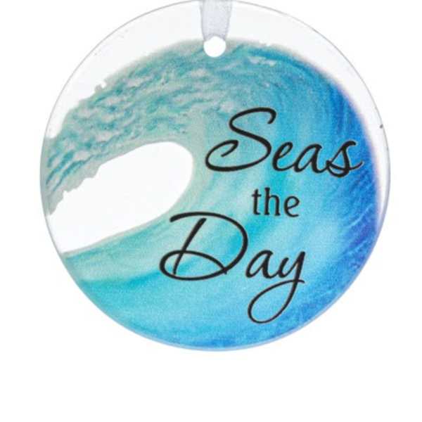 SEAS THE DAY ORNAMENT