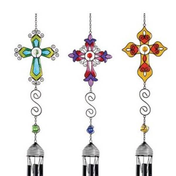 Cross Suncatcher Mini-Chime