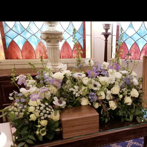 Wildflower Urn Piece