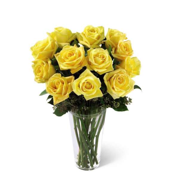 The FTD Yellow Rose Bouquet