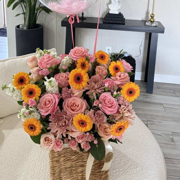 Welcome Baby Luxury Basket