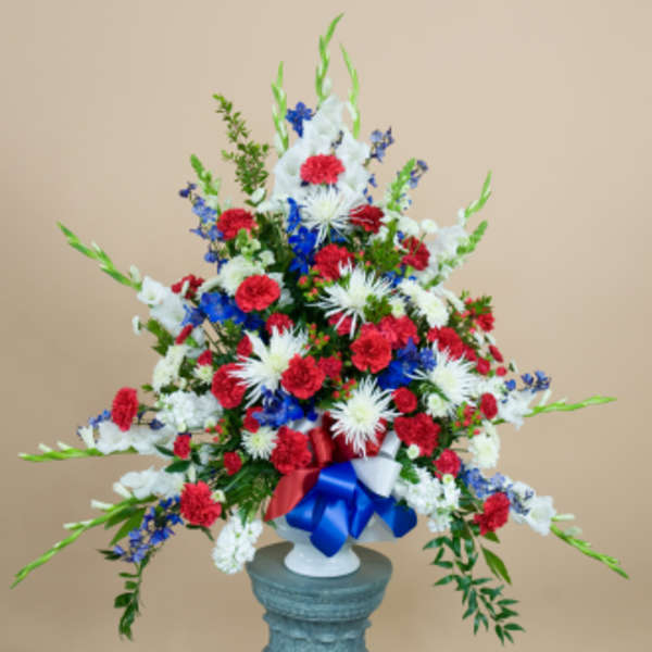 Veteran Vase Arrangement