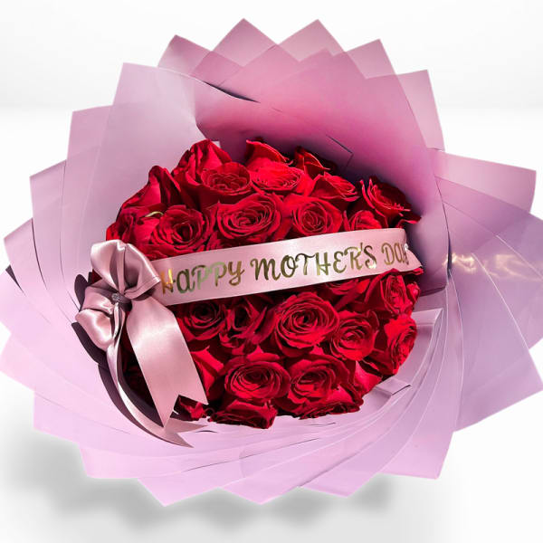 50 Red Roses Mother Day