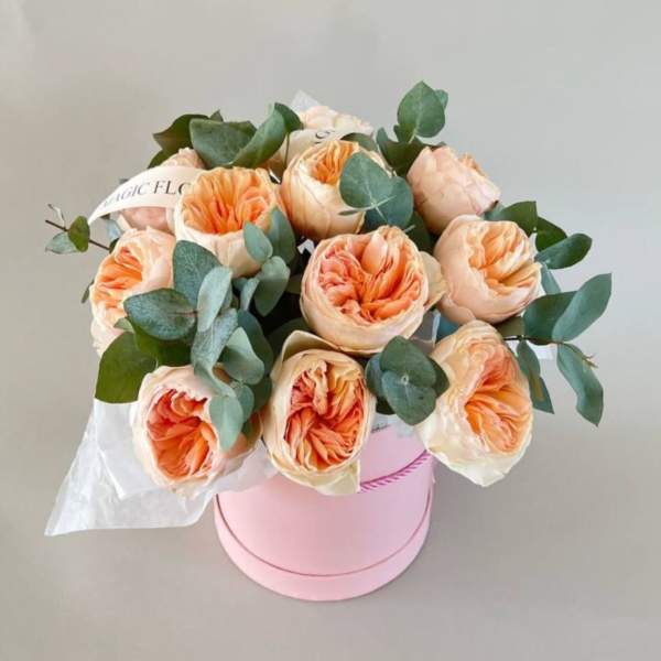 #37 Garden roses flower box