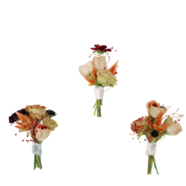 Golden Ember Boutonnière Collection