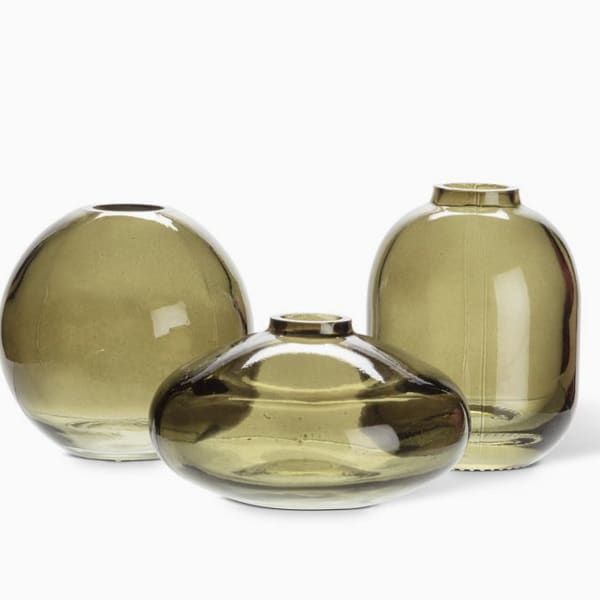 Small Bud Vase - Moss Green