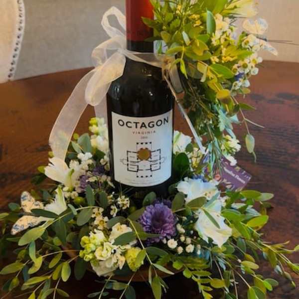 Bouquet added to free complimentary wine