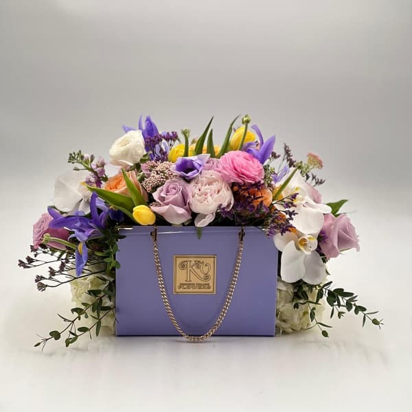 Lavender Blossom Handbag