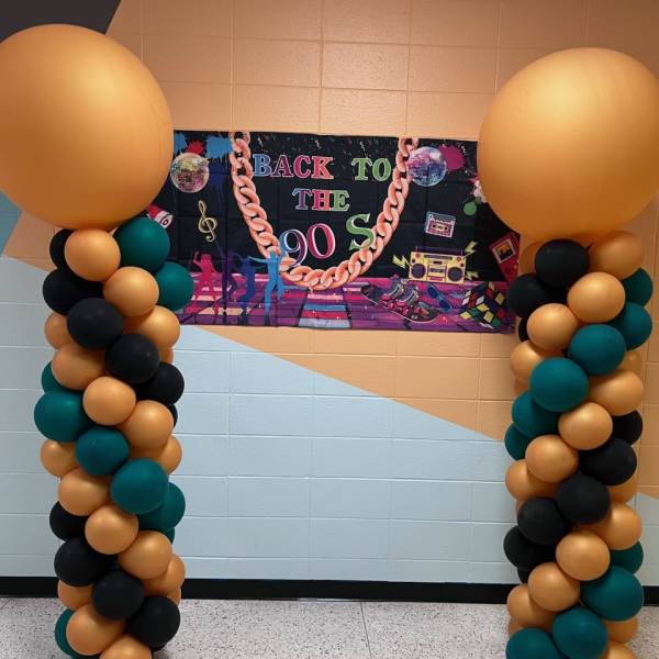 Spiral Balloon Display