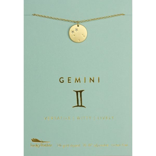 Gemini Zodiac Necklace
