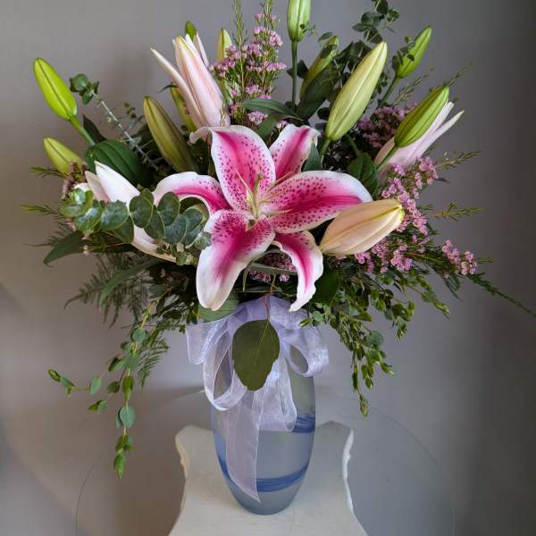 #719 Designer's Choice Seasonal Flower Arrangement